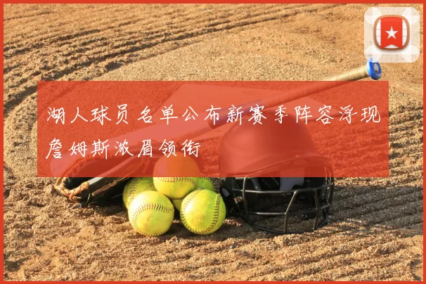 湖人球员名单公布新赛季阵容浮现詹姆斯浓眉领衔